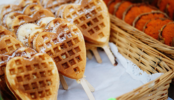 Maggi Waffel Pops