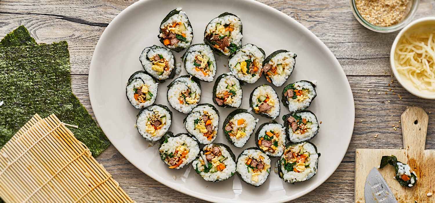 Maggi Rezeptbild Kimbap koreanisches Sushi 