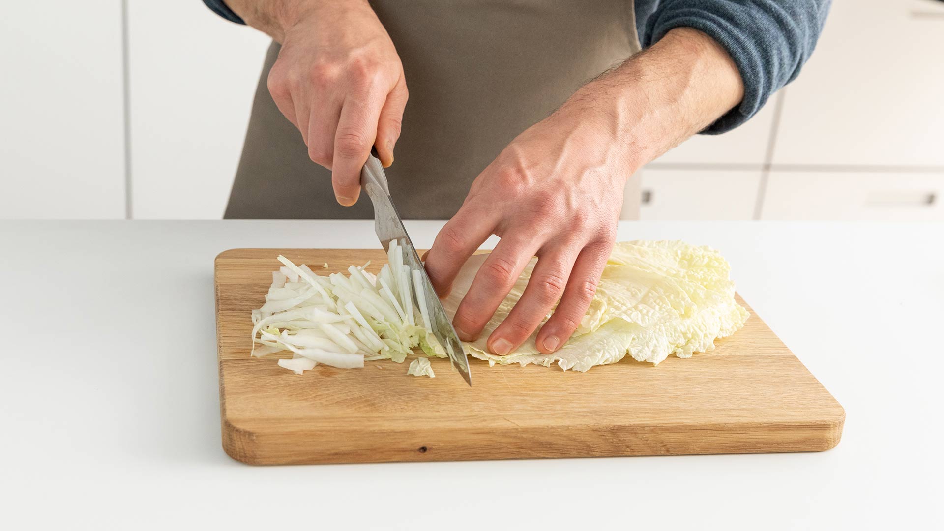 Maggi Kochratgeber Chinakohl vorbereiten