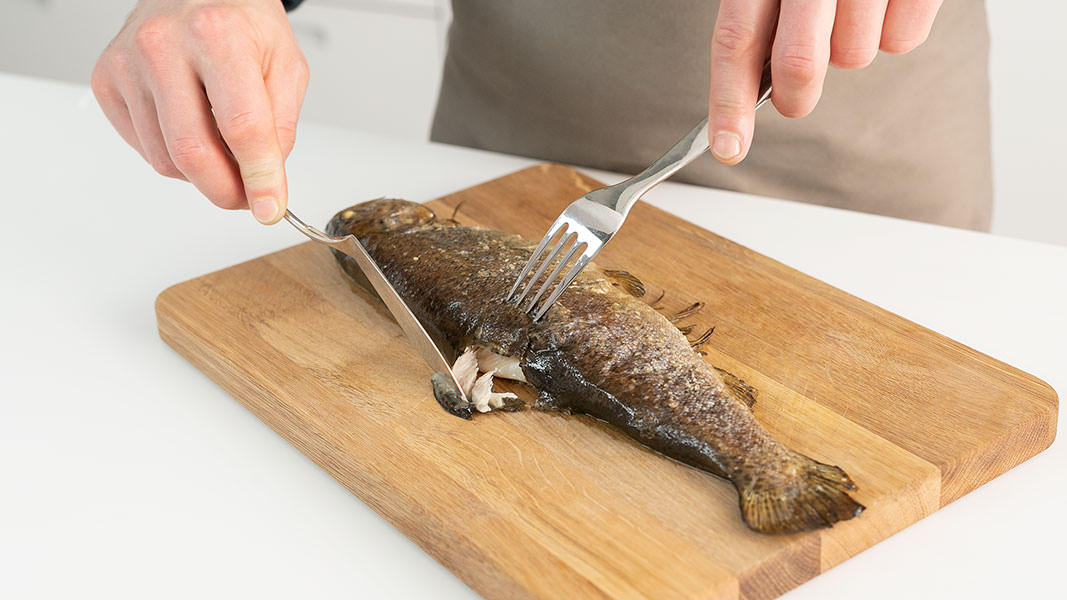 Maggi Kochratgeber gegarten Fisch filetieren