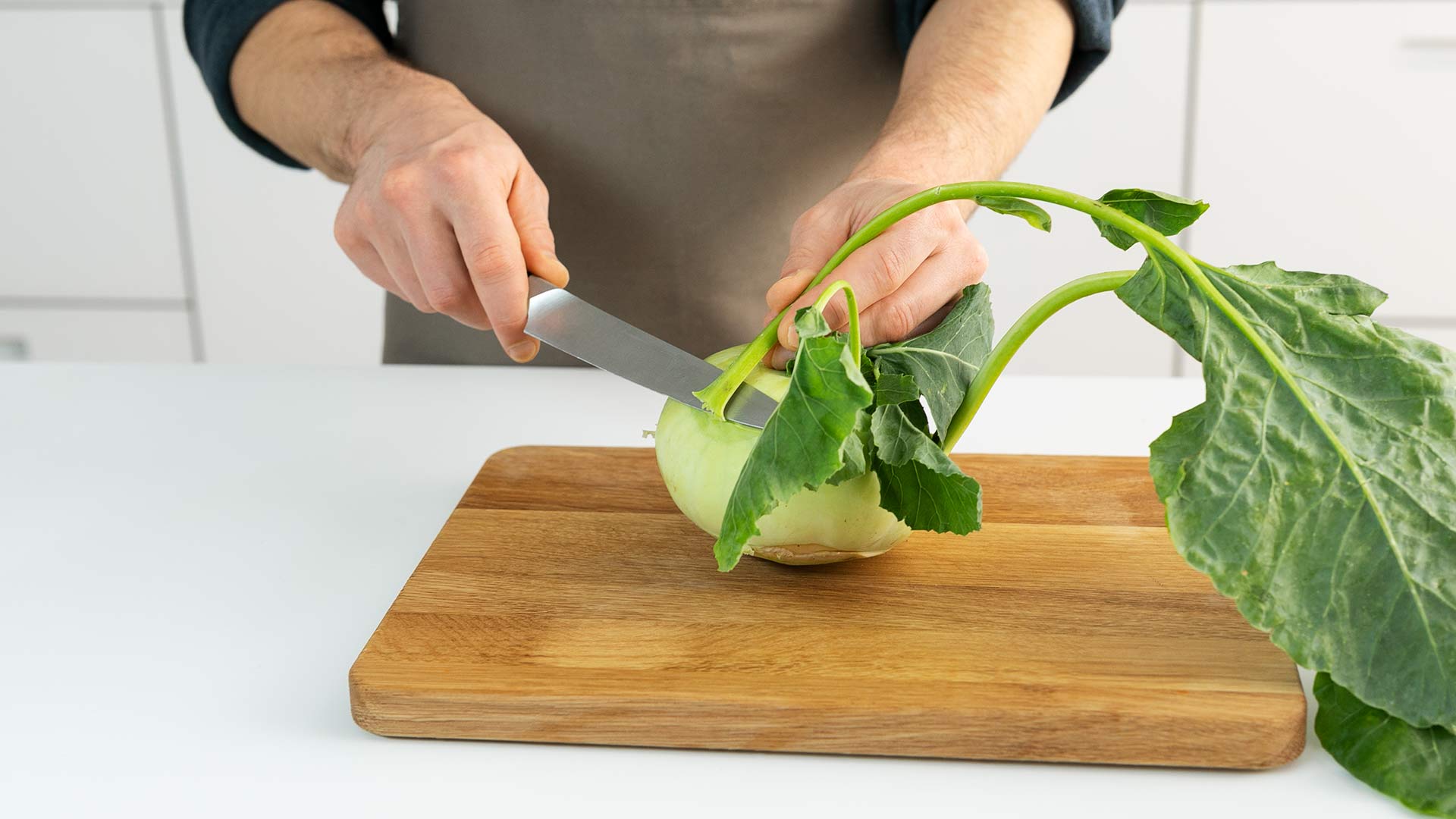 Maggi Kochratgeber Kohlrabi vorbereiten