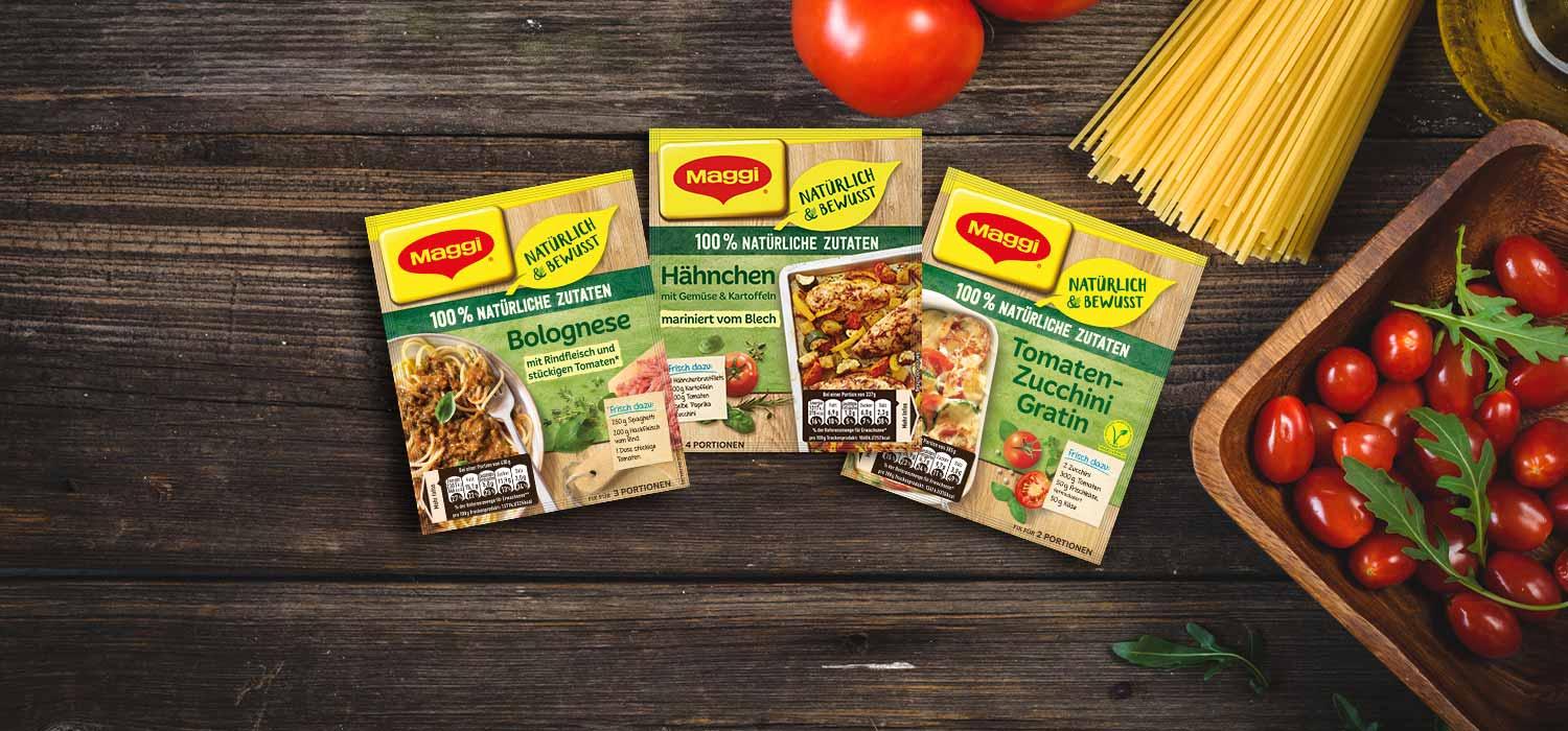 Maggi Natürlich und Bewusst