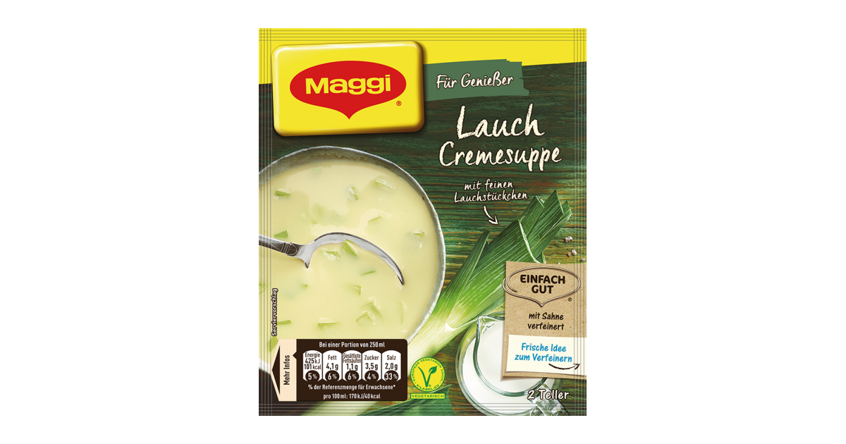 Maggi Für Genießer Lauch Cremesuppe | maggi.de