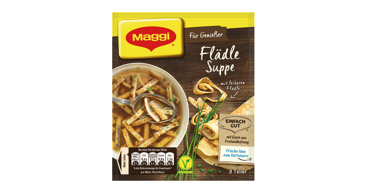 Maggi Für Genießer Flädle Suppe | maggi.de