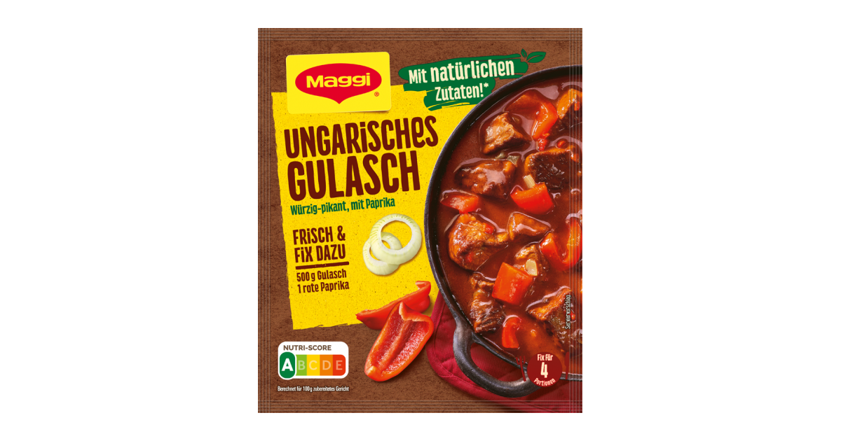 MAGGI Fix für Ungarisches Gulasch | maggi.de