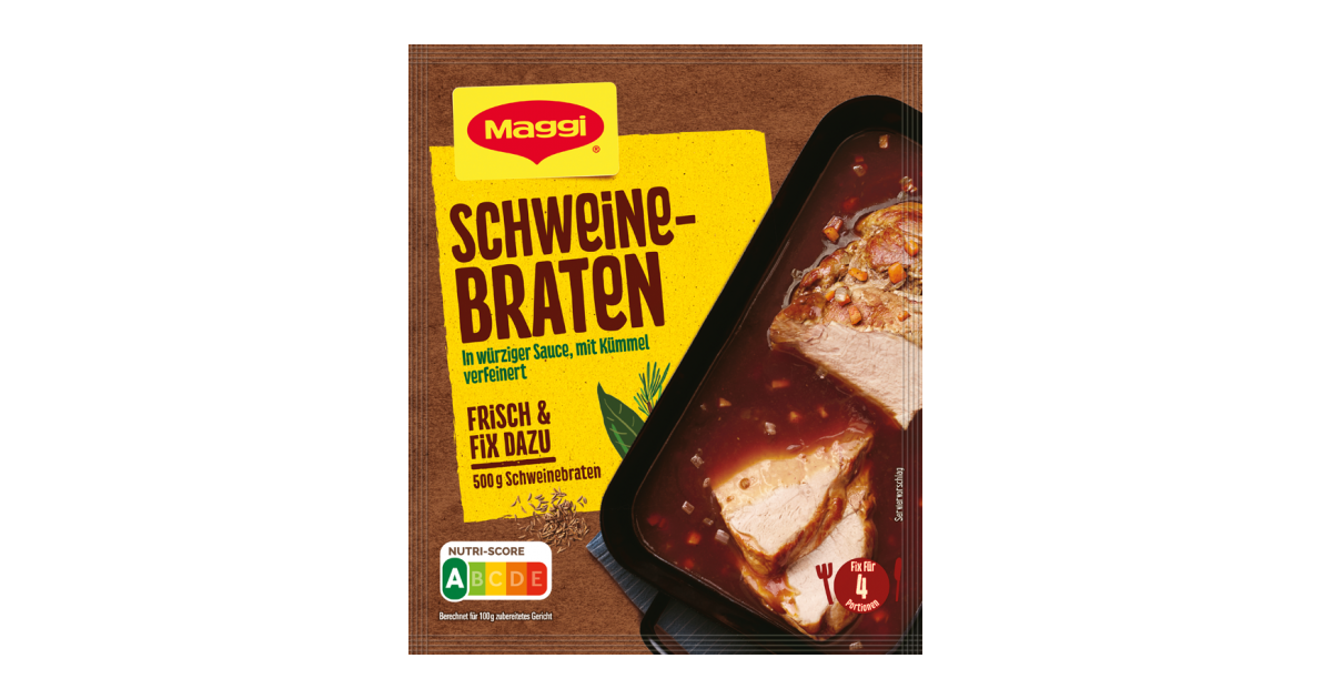 Maggi Fix für Schweinebraten | maggi.de