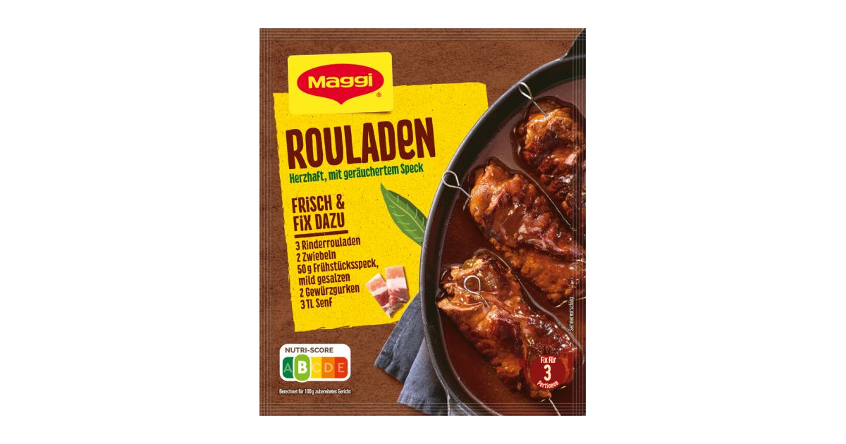 Maggi Fix für Rouladen | maggi.de