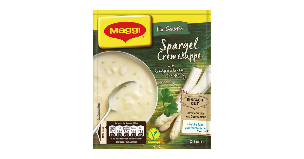 Maggi Für Genießer, Spargel Cremesuppe | maggi.de