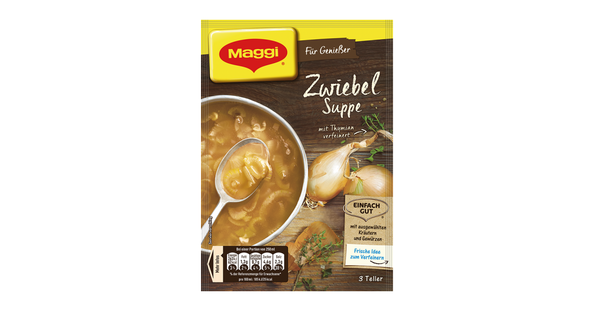 Maggi Für Genießer, Zwiebel Suppe | maggi.de