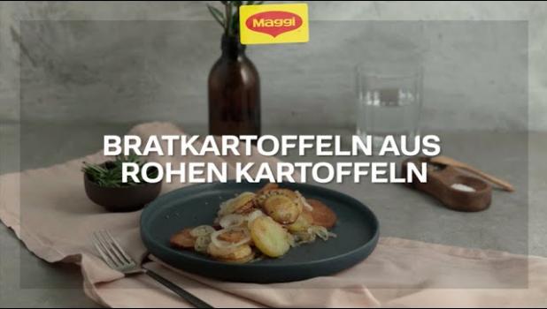 Bratkartoffeln aus rohen Kartoffeln