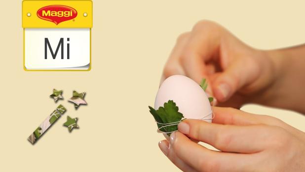 Eier natürlich färben
